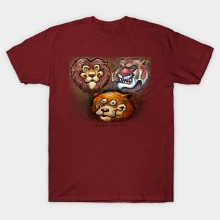 Lions Tigers and Bears T-Shirt